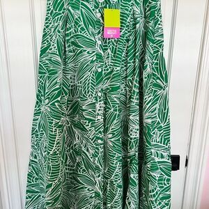 Tabitha Brown x Target Green Maxi Skirt